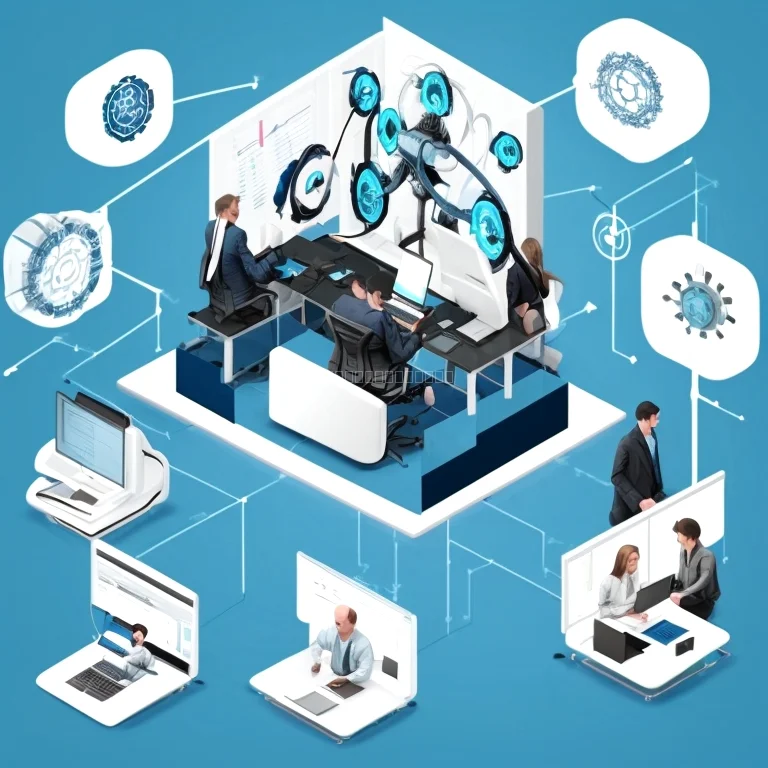 AITechCore team working on AI system integration